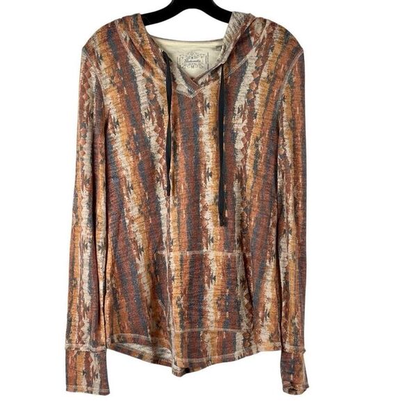 Panhandle Western Aztec Hooded Top Medium - Picture 1 of 9